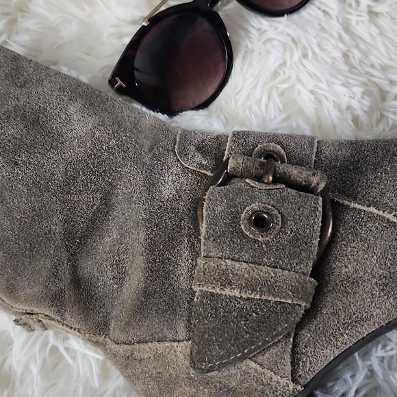 Liz Claiborne Flex Zorba Suede Tall Boots - Picture 3 of 11